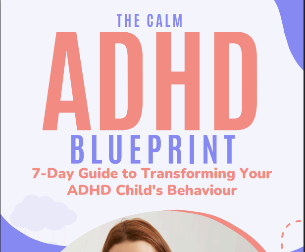 The Calm ADHD Blueprint 140-page guide cover